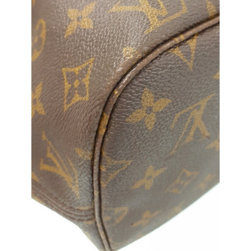 Louis Vuitton Monogram Leather Brown Neverfull Tote Bag - Picture 4 of 8